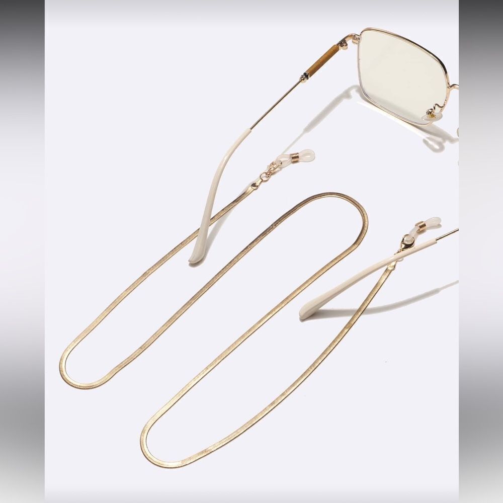 Elegant Gold Eyewear Chain S1210